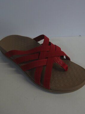 Vionic Tia Thong Sandals - RED US WOMEN'S SIZE 10M